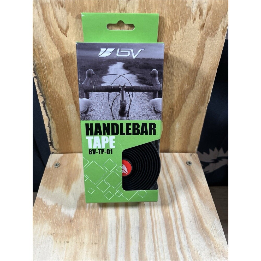 BV Handlebar Tape BV-TP-01 Black EVA Foam Road Bike 82.7 in 2 Rolls